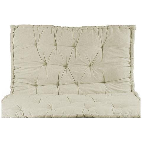 Cuscino Mattonella Per Seduta-schienale Divani Pallet Cuscino Per Bancale 80x120 80x120 Tortora - Foto 2