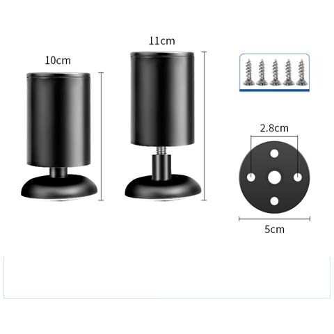 Confezione Da 4 Piastre Di Montaggio Per Gambe Del Tavolo 10 Cm C - Foto 6