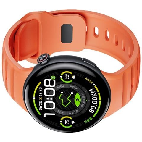 Cinturino In Silicone Per Vivo Watch5: Sportivo E Confortevole Orange - Foto 2