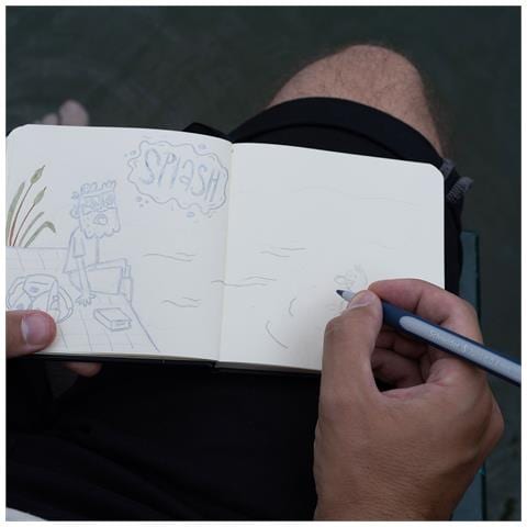 Paint-It 050 Penna retrattile a clip Rame, Oro, Blu metallizzato, Verde metallizato, Rosso metallico, Viola metallico, Rosa, Argento 8 pz - Foto 5