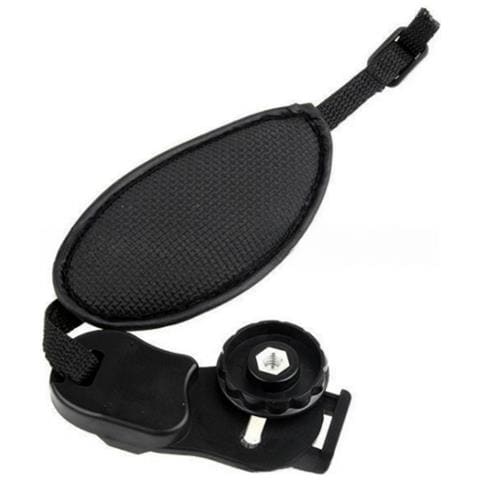 Cinghia Da Polso Ovale Nera Per Fotocamera Reflex Digitale, Maggiore Sicurezza E Stabilità - Foto 1