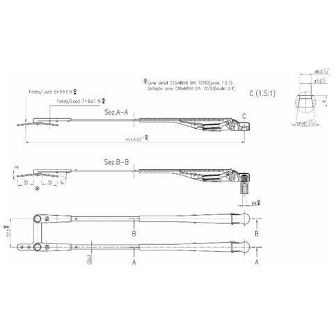 Bracci Paralleli Terg,lung,450-533mm - Foto 2