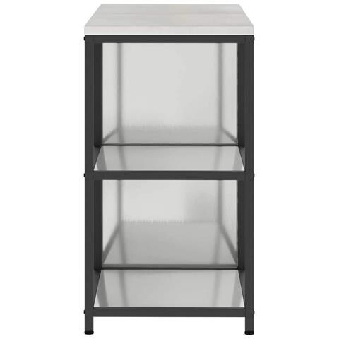 Set di Stoccaggio per Cucina 2 pcs Argento 150 x 50 x 92 cm - Foto 9