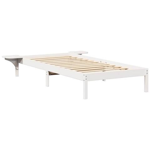 Rete letto con comodini Bianco Bianco - Foto 1