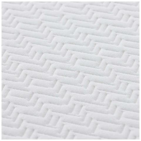Materasso Bianco e Grigio 90 x 190 cm Schiuma - Foto 9