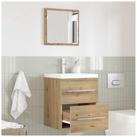 Mobile da Bagno 41 x 38.5 x 48 cm Legno multistrato - Foto 2