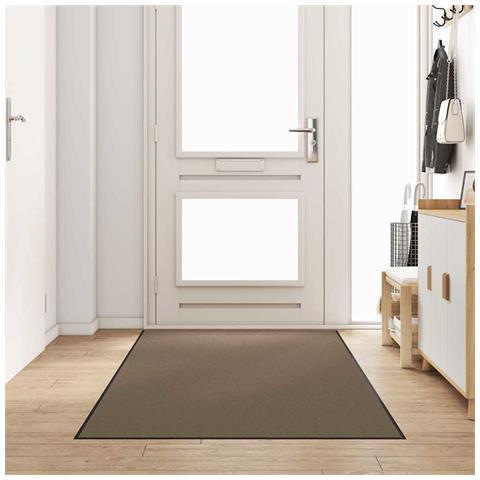 Tappetino Beige e Nero 120 x 250 cm Polipropilene e vinile - Foto 2