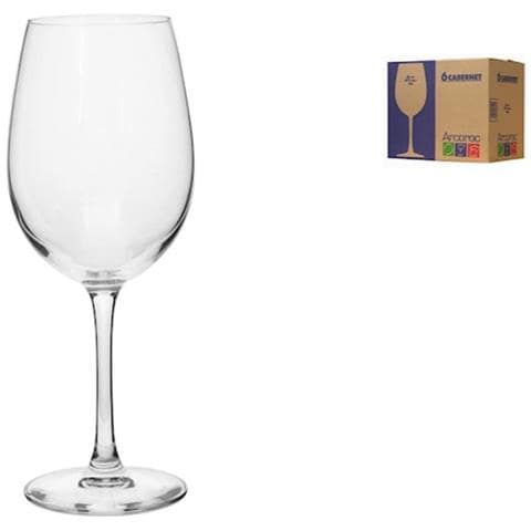 Confezione 6 calici tulipe Cabernet in vetro cl 58 - Foto 1