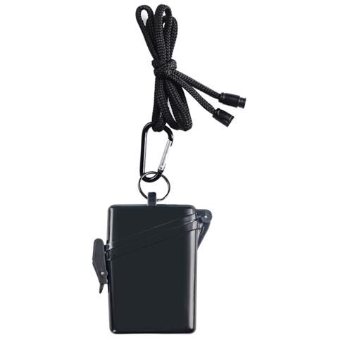 Portasigarette E Porta Carte In Acrilico Sigillato Slim - Formato Tascabile Black - Foto 1