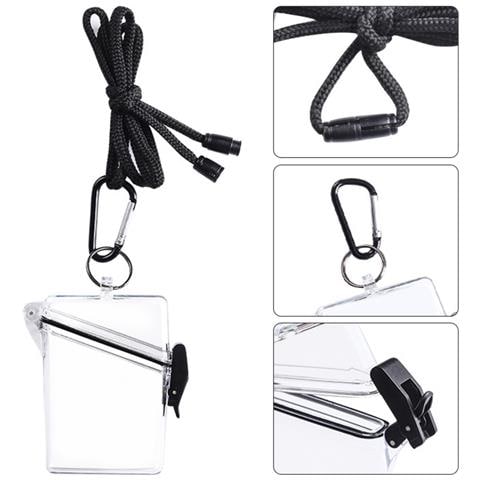 Portasigarette E Porta Carte In Acrilico Sigillato Slim - Formato Tascabile Black - Foto 2