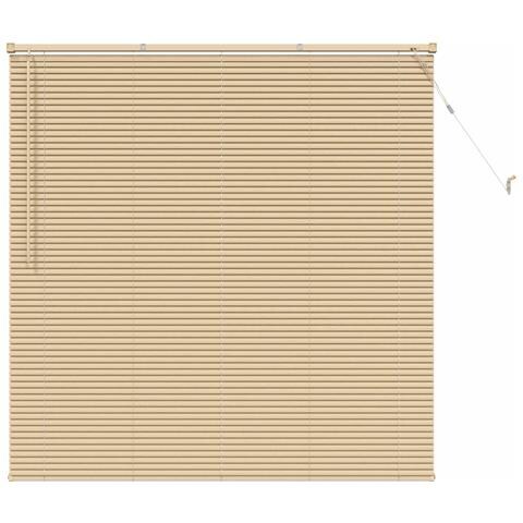 Tenda Veneziana Marrone Chiaro con Motivo 150 x 150 cm PVC - Foto 1