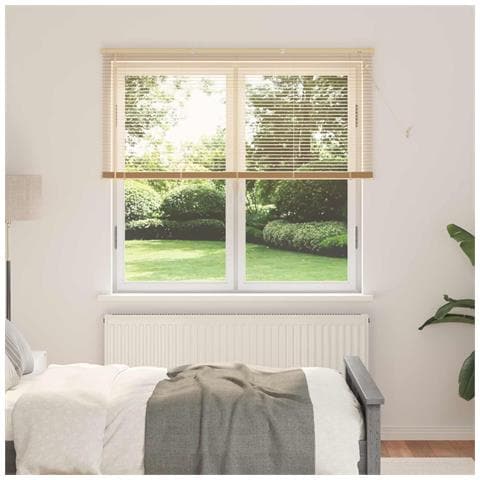 Tenda Veneziana Marrone Chiaro con Motivo 150 x 150 cm PVC - Foto 2