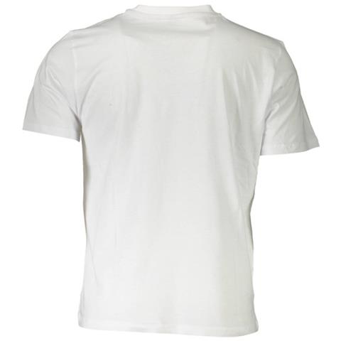 MAGLIETTA A MANICHE CORTE DA UOMO BIANCA - Colore: Bianco, Taglia: M - Foto 2