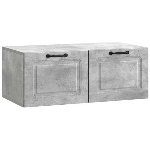Mobile Porta TV da Muro Grigio Cemento 78,5 x 41 x 30 cm - Foto 1