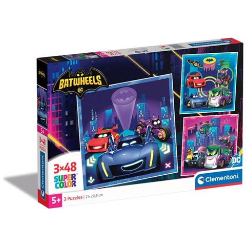 Supercolor Batwheels Puzzle 48 pz Fumetti - Foto 1