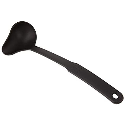 98910 - Cucchiaio da salsa 27 cm in nylon - Nero - Foto 1