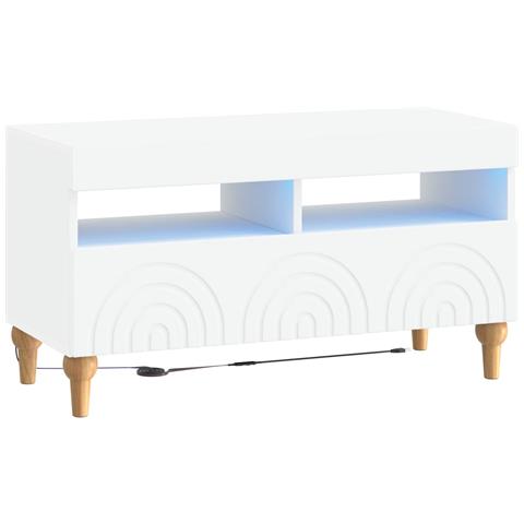 Mobile TV LED Bianco Legno ingegnerizzato - Foto 1