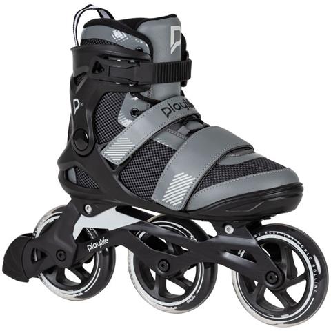Pattini in linea Playlife GT grigi 110 (grigi, taglia 44) - Foto 4