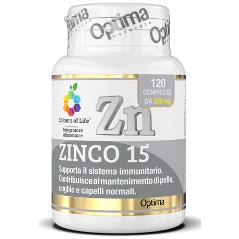 Colours of Life Zinco 15 120 Compresse - Foto 1