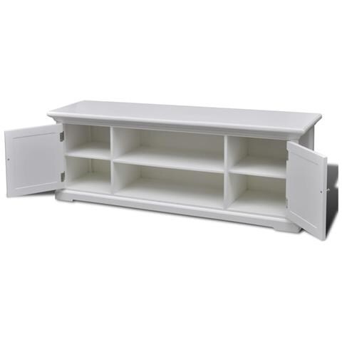 Mobile Porta TV Bianco in Legno - Foto 2