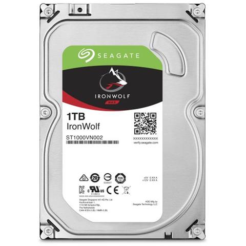 Hard Disk IronWolf per NAS 1 TB 3,5” Interfaccia Sata III 6 Gb / s 5900 RPM Buffer 64 MB - Foto 5