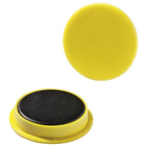 Magneti Rotondi 15 Mm Forza Magnetica Di 75p Colore Giallo 20 Pz - Foto 1