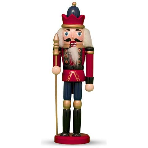 Set 1-2-4 Schiaccianoci Soldatino Accessorio Decorativo Ornamenti Natale 18 Cm 1 Pezzo Schiaccianoci - Foto 1
