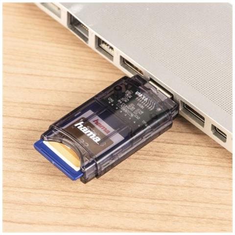 00124194 Lettore di Schede di Memoria SD / microSD Interfaccia USB 3.0 - Antracite - Foto 3
