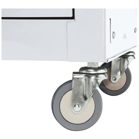 Armadio Con Cassetta Portautensili 61,6x33x99,8 Cm Bianco - Foto 4