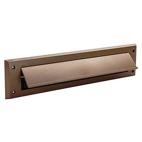 Progetto Bh05983 Stormseal La Posta Di Lettera Di Copertura Brush Box Excluder Con Flap Per Uso Interno O Esterno 343 X 80mm (131 2 Pollici X 31 8 Pollici) - Brown - Foto 1