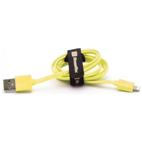 Mac USB / Lightning, 1 m, USB A, Lightning, Maschio / maschio, Dritto, Dritto, Giallo - Foto 1