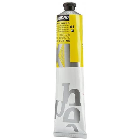Pittura Ad Olio Xl Studio - Giallo Cadmio Limone - 200 Ml - Foto 2