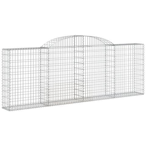 Cesto Gabbione Ad Arco 300x30x100/120 Cm Ferro Zincato - Foto 1