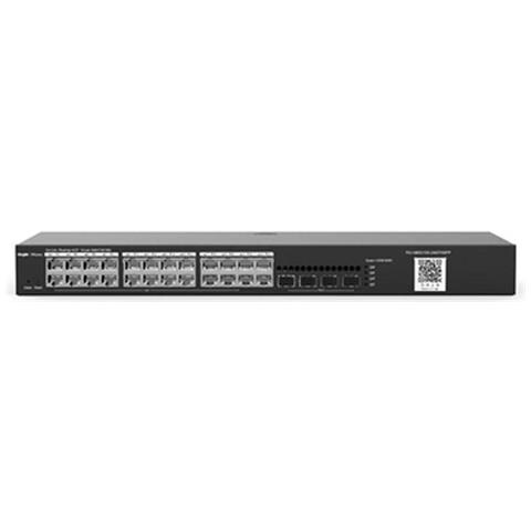 Switch non PoE Gestito da Cloud a 28 Porte Gigabit Layer 2 Ethernet (10/100/1000) Nero - Foto 1