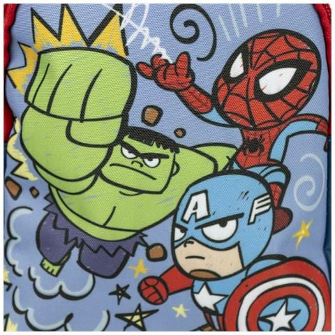 Zaino Per Bambini The Avengers Borsa A Tracolla Azzurro 13 X 23 X 7 Cm - Foto 6