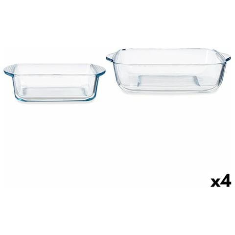 Set Di Teglie Da Cucina Borcam Quadrato (4 Unità) - Foto 1