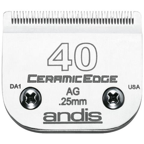 Lama Di Ricambio Per Rasoio Andis S-40 0,25 Mm Ceramica Cane - Foto 1