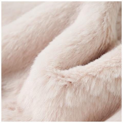 Gilet Da Bambina In Pelliccia Sintetica Beige 92 - Foto 7