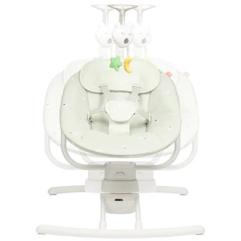 B012306 sedia a dondolo per bambino Verde, Bianco - Foto 4