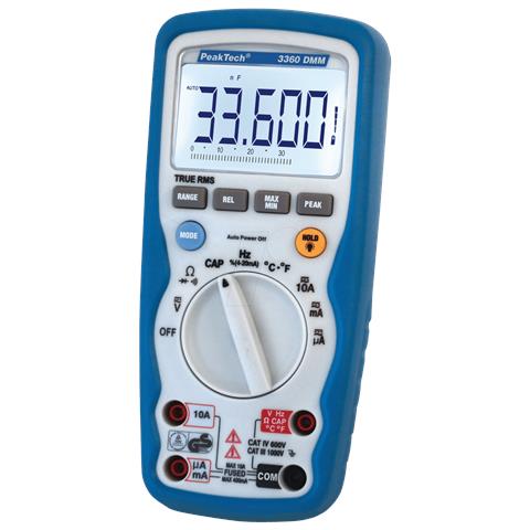 Multimetro Digitale P 3360 Impermeabile Professionale - Foto 1