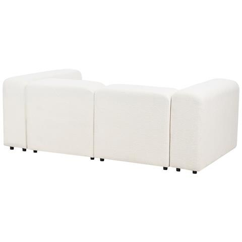 Divano Modulare 2 Posti Falsterbo Bouclé Bianco - Foto 2