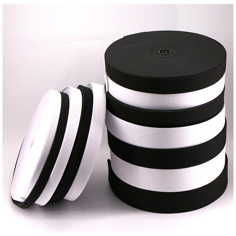 Fascia Elastica Spessa - Nero + Bianco (3 Metri Ciascuno) Xl - Foto 5