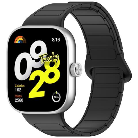 Cinturino In Silicone Per Xiaomi Redmi Watch 4/mi Band 8 Pro Black - Foto 1