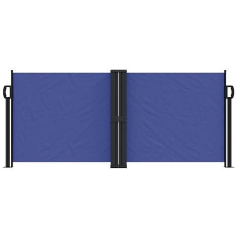 Tenda Da Sole Laterale Retrattile Blu 100x1000 Cm - Foto 3