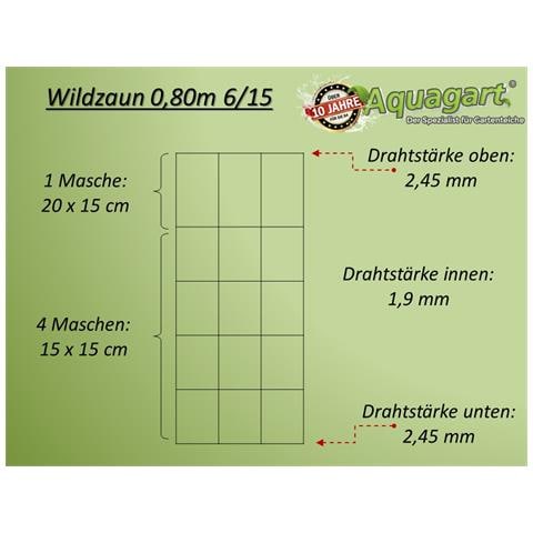 150m, Rete Di Protezione Da Animali Selvatici, Rete Per Zona Boschiva, Rete Annodata, Rete Pastorale, Rete Metallica 80/6/15 Pesante - Foto 2