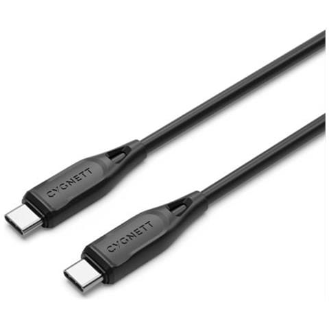 Cavo Da Usb-c A Usb-c Per Ricarica E Trasferimento 3a 60w Essentials 1m, Nero - Foto 2