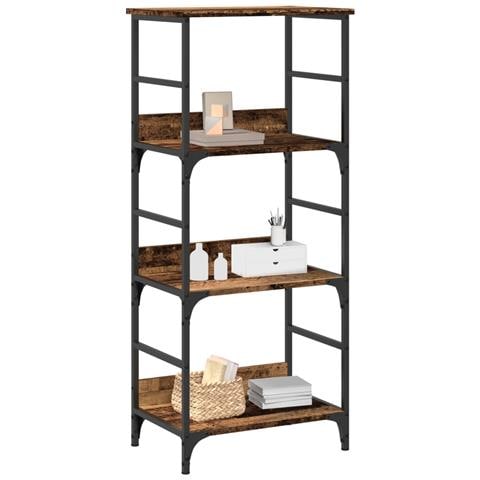 Libreria Legno Antico 50x33x117,5 Cm In Legno Multistrato - Foto 1