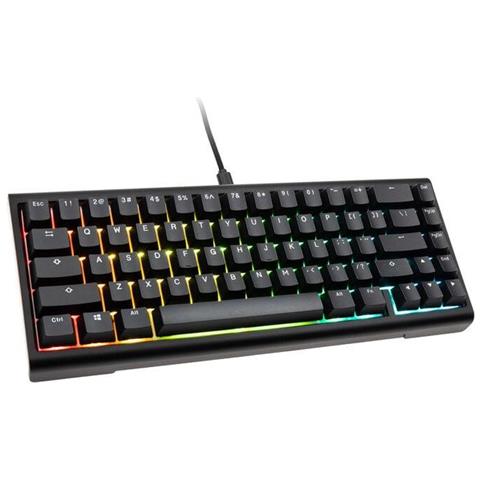 Tinker 65 Tastiera Giocare Usb Qwerty Inglese Us Nero - Foto 2