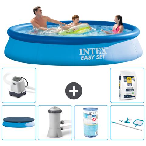 Piscina Fuori Terra - In Giro - 366x76 Cm - Blu - Include Accessori Coordinati A611 - Foto 1