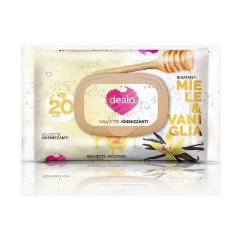 Dealo Salviette Imbevute 20Pz Miele & Vaniglia C /Placchetta - Foto 1